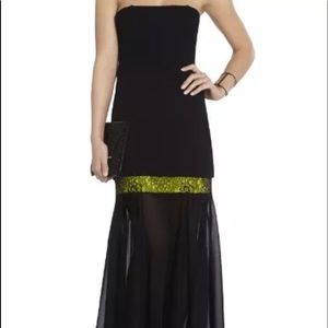 BCBG MAXAZRIA Jamysen Strapless Gown Sz 8